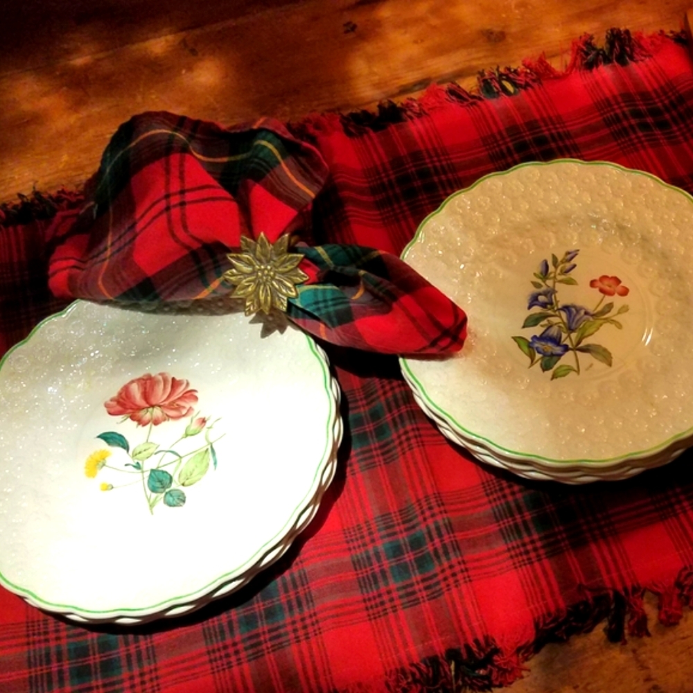 Copeland/ Spode : Set of 12 w flowers for each month. England.